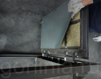 Напольный люк Стелс-У 800*1600п уголок утепленный схемы